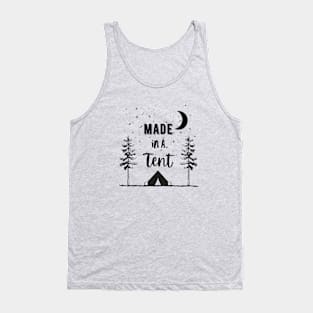 Made in a Tent Dark Tank Top